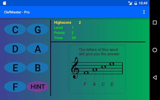 Clef Master - Music Note Game screenshot 14