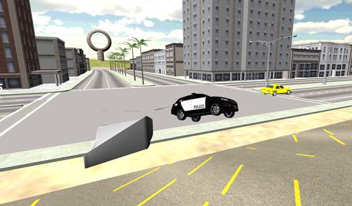Polis arabası yarışçısı 3D screenshot 11