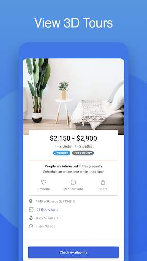 Zumper - Apartment Rental Finder скриншот 6