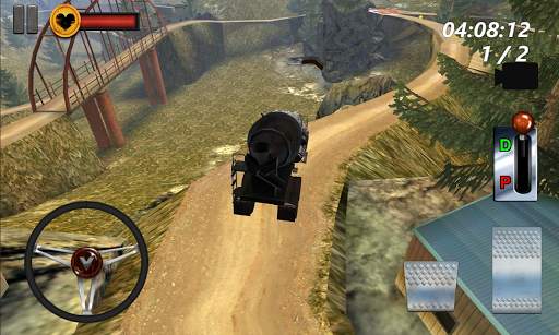 Uphill Cement Truck Driving 3D screenshot 3
