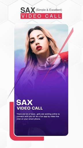 SAX Video Call - Free Video Call screenshot 1