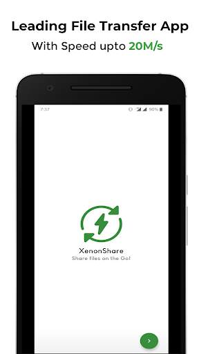 XenonShare: Fast Free, NoAds & Secure file sharing screenshot 1