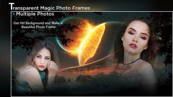 Transparent Magic  Photo Frames - Multiple Photos screenshot 5