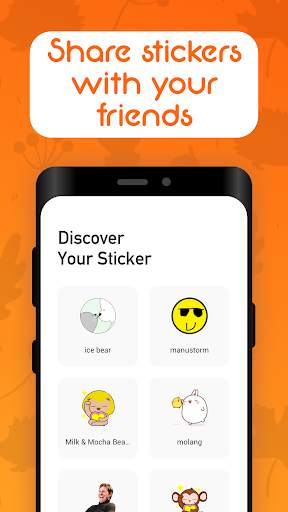 Free Sticker- Sticker maker for WhatsApp & Singal screenshot 3