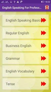 English Speaking For Professional 2 تصوير الشاشة