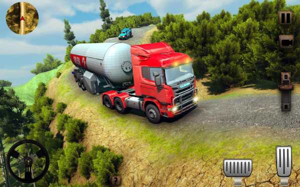 Offroad Oil Tanker Transporter Truck Drive screenshot 1