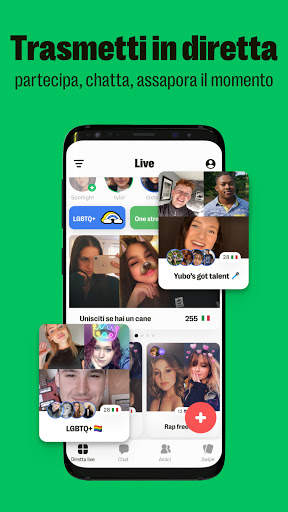 Yubo: Vai in diretta live & chatta coi tuoi amici screenshot 3