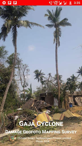 GAJA CYCLONE DAMAGE GEOFOTO MAPPING SURVEY screenshot 1