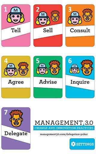 Delegation Poker 1 تصوير الشاشة