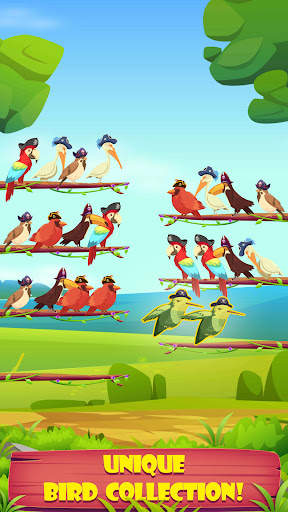 Pirate Bird Sort screenshot 2