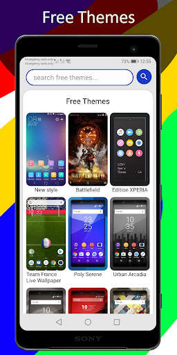 Xperia Themes screenshot 1