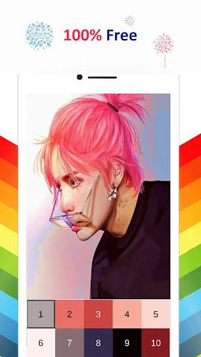 BTS Color By Number screenshot 1