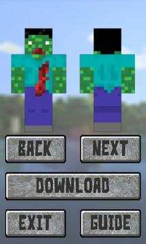 Zombie Skins For Minecraft: Pocket Edition screenshot 4
