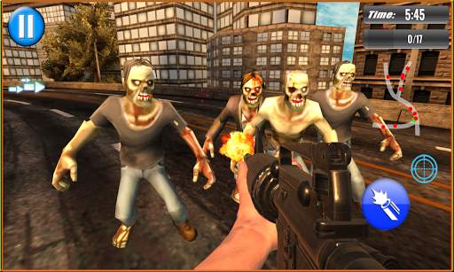 Knife Zombie Stunt Gangster Attack screenshot 1