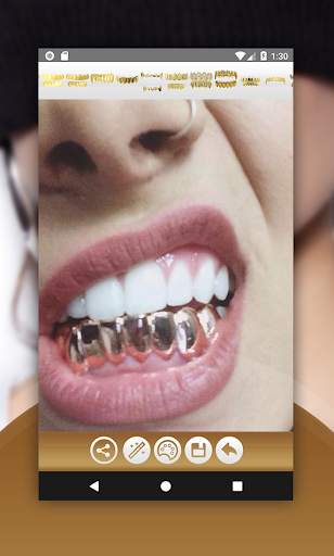 Gold Teeth Photo Editor screenshot 3