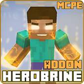 Herobrine Addon for Minecraft PE 1.0