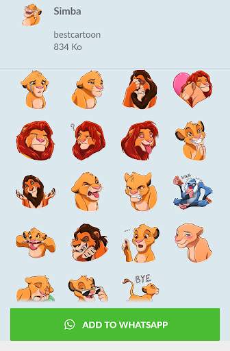 New Funny Cartoons stickers for Whatsapp 2020 screenshot 3