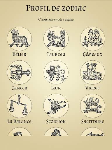 Profil du zodiaque & Horoscope screenshot 1