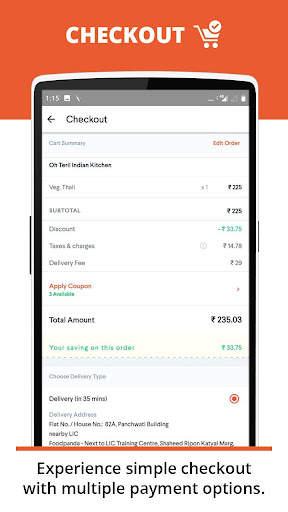 foodpanda: Fastest food delivery, amazing offers screenshot 5