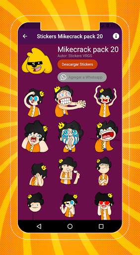 💎Stickers de Mikecrack y Los Compas para WhatsApp screenshot 6