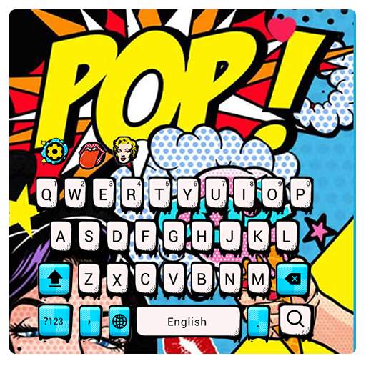 Pop style panda keyboard 10001009