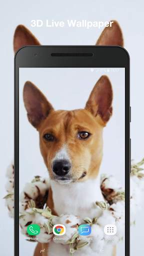 Puppy Live Wallpaper screenshot 1