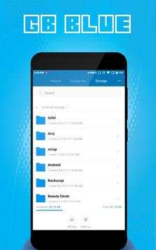 GB WhatsAap Blue Latest Version MOD screenshot 3