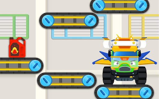 Tayo Monster Car- Kid Bus Game screenshot 2