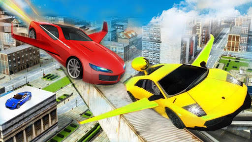 Flying Car  Game 3D screenshot 2