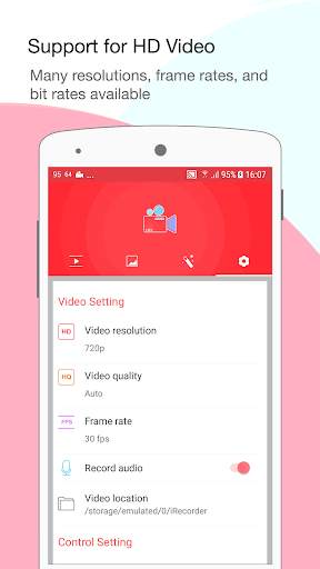 GoREC - Screen Recorder, Video Editor स्क्रीनशॉट 3