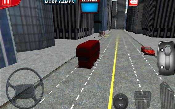 London bus kota mengemudi 3D screenshot 2