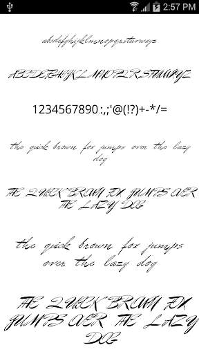 Love Fonts Message Maker screenshot 1