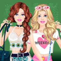 College Student Fashion Dress Up Game for girls icon