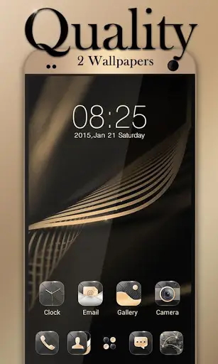 Quality GO Launcher Theme screenshot 1