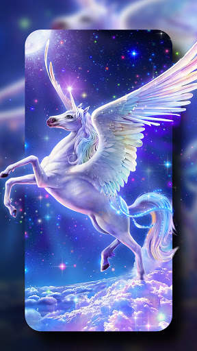 Graceful Unicorn Live Wallpaper screenshot 7