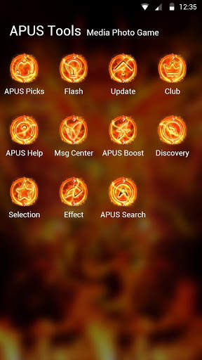Flaming Phenix-APUS theme & HD wallpapers screenshot 3