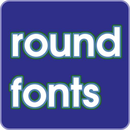 Round fonts for FlipFont 1.2
