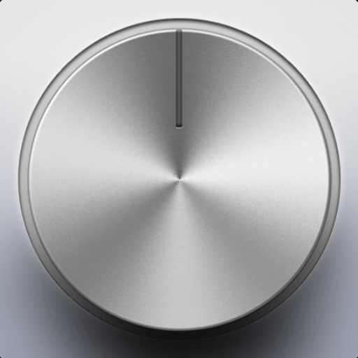 Knobby volume control - Unique volume widget app icon