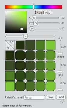 Blended Color Palette Lite screenshot 1