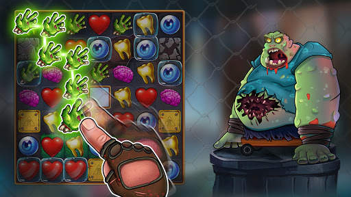 Zombie Blast - Match 3 Puzzle screenshot 8