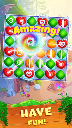 Crystal Crunch: New Match 3 Puzzle | Swap Gems screenshot 2
