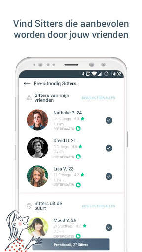 Bsit - Vind babysitters voor je kinderen screenshot 2