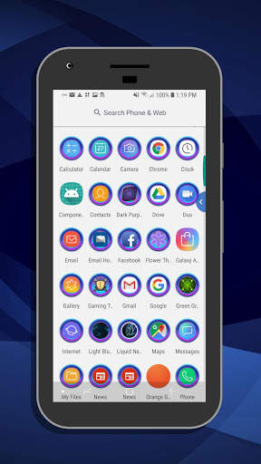 Best Blue Theme 2019 screenshot 2