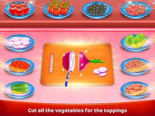 Pizza Maker Food Cooking Games screenshot 3