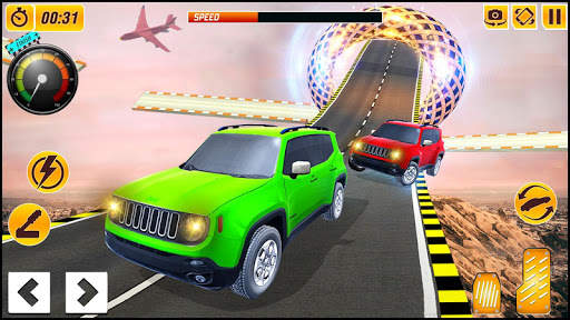 Prado Jeep Car Stunt Racing: Car Stunts Games 2020 screenshot 2