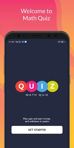 Math quiz earn money स्क्रीनशॉट 1