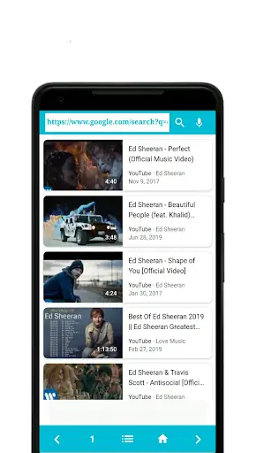 Browser- Web Browser for Android скриншот 2