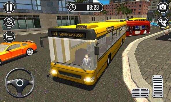 Real Bus Driver 3D - Coach Bus Driving Games 2019 screenshot 3
