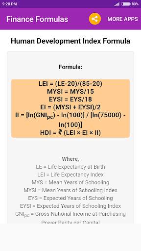 Finance Formulas screenshot 6