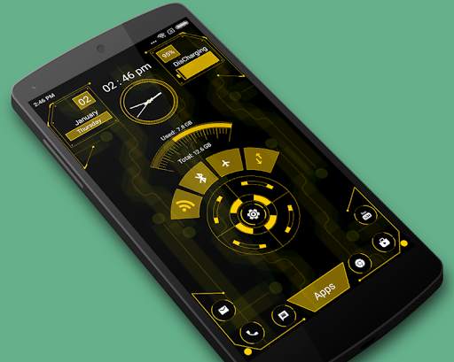 Innovatory Launcher 2021 - hitech homescreen screenshot 11